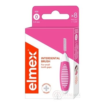 ELMEX MEDZIZUBNÉ KEFKY ISO 0 - 0,4 MM 1x8 ks obrázok