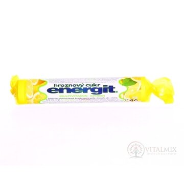 energit hroznový cukor MULTIVITAMÍN - CITRÓN pastilky 1x17 ks (37,4 g) obrázok