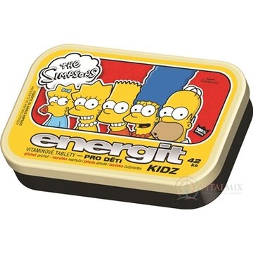 energit KIDZ vitamínové tablety s príchuťou marhuľa, jahoda, čučoriedka 1x42 ks obrázok