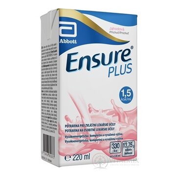 Ensure PLUS jahodová príchuť 24x220 ml obrázok