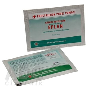 EPLAN Gázové krytie rán antiseptické, sterilné 1x1 ks obrázok