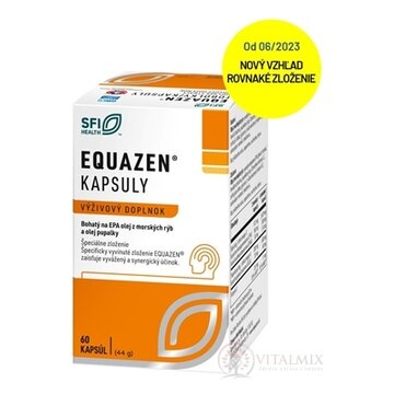 EQUAZEN cps (EPA olej z rýb a olej pupalky) 1x60 ks obrázok