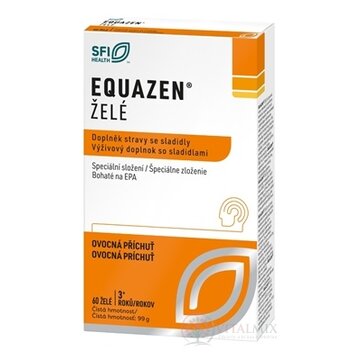EQUAZEN želé s ovocnou príchuťou 1x60 ks obrázok