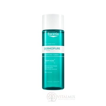 Eucerin DERMOPURE CLINICAL Čistiace tonikum pleť so sklonom k akné 1x200 ml obrázok
