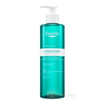 Eucerin DERMOPURE CLINICAL Hĺbkovo čistiaci gél pleť so sklonom k akné 1x400 ml obrázok