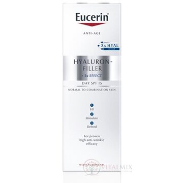 Eucerin HYALURON-FILLER Denný krém Anti-Age pre normálnu a zmiešanú pleť 1x50 ml obrázok