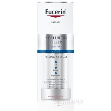 Eucerin HYALURON-FILLER Nočné sérum Anti-Age obnovujúce a vypĺňajúce 1x30 ml obrázok