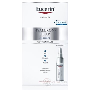 Eucerin HYALURON-FILLER Sérum Anti-Age koncentrát proti vráskam 6x5 ml (30 ml) obrázok