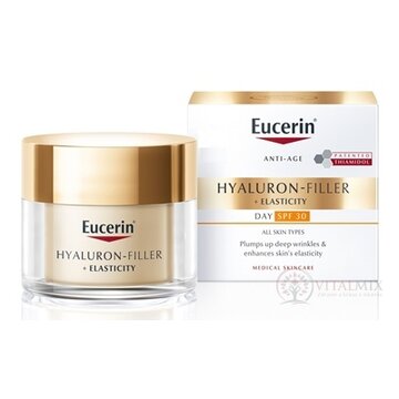 Eucerin HYALURON-FILLER+ELASTICITY denný krém SPF 30, anti-age, 1x50 ml obrázok