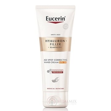 Eucerin HYALURON-FILLER+ELASTICITY Krém na ruky s depigmentačným účinkom, SPF 30, 1x75 ml obrázok