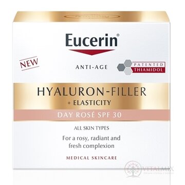 Eucerin HYALURON-FILLER+ELASTICITY Rose SPF30 denný krém 1x50 ml obrázok