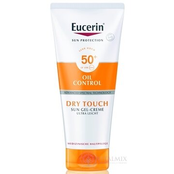 Eucerin SUN OIL CONTROL DRY TOUCH SPF 50+ gél-krém na opaľovanie 1x200 ml obrázok