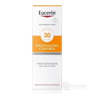 Eucerin SUN PHOTOAGING CONTROL SPF 30 na tvár emulzia na opaľovanie 1x50 ml obrázok