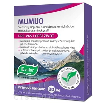 Evalar MUMIJO tbl 1x20 ks obrázok
