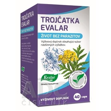 Evalar TROJČATKA cps (rastlinné výťažky) 1x40 ks obrázok