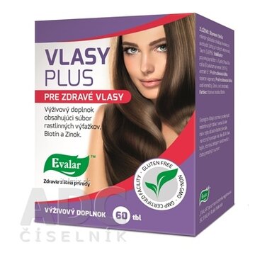 Evalar VLASY PLUS tbl 1x60 ks obrázok
