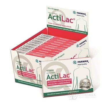 FARMAX ActiLac box cps 10x10 ks (100 ks) obrázok