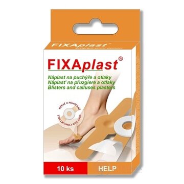 FIXAplast HELP náplasť na pľuzgiere a otlaky 1x10 ks obrázok