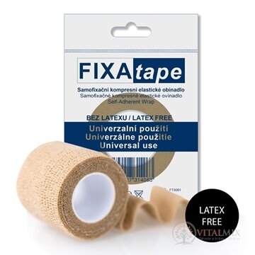 FIXAtape samofixačné elastické ovínadlo STRETCH kompresné, bez latexu 5,0cm x 450cm, 1x1 ks obrázok