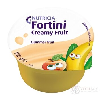 Fortini Creamy Fruit Multi Fibre príchuť letné ovocie 4x100 g obrázok