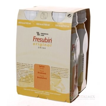 Fresubin Original DRINK EasyBottle, príchuť broskyňová, 4x200 ml (800 ml) obrázok