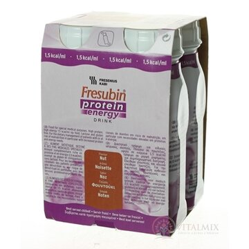 Fresubin Protein energy DRINK EasyBottle, príchuť oriešok, 4x200 ml (800 ml) obrázok