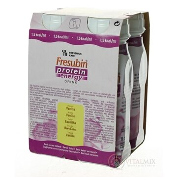 Fresubin Protein energy DRINK EasyBottle, príchuť vanilka, 4x200 ml (800 ml) obrázok