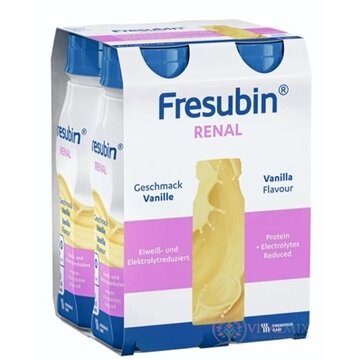 Fresubin RENAL príchuť vanilková, sol 4x200 ml (800 ml) obrázok