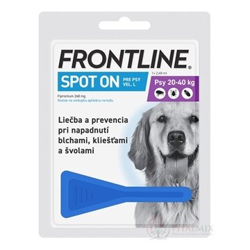 FRONTLINE Spot-on pre psy L sol (na kožu, pipeta, psy 20-40 kg) 1x2,68 ml obrázok