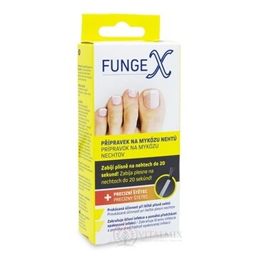 FungeX Prípravok na mykózu nechtov liečivý lak na nechty 1x5 ml obrázok