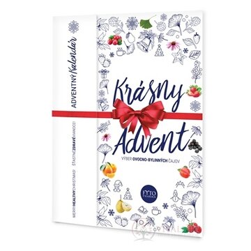 FYTO ADVENTNÝ Kalendár - Krásny Advent výber ovocno-bylinných čajov, 12 druhov, nálevové vrecká 1x24 ks, 1x1 set obrázok