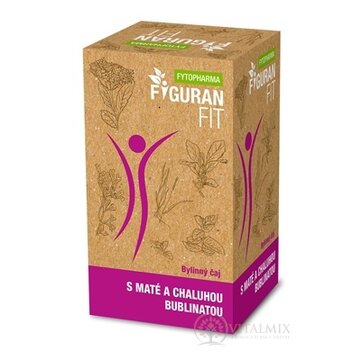 FYTO FIGURAN FIT S MATÉ A CHALUHOU BUBLINATOU bylinný čaj, nálevové vrecká 20x1,5 g (30g) obrázok