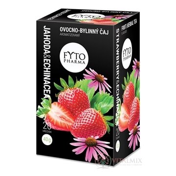FYTO JAHODA & ECHINACEA ovocno-bylinný čaj 20x2 g (40 g) obrázok