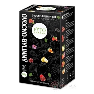 FYTO OVOCNO-BYLINNÝ MIX 6 druhov po 5 vrecúšok, 30x2 g (60 g) obrázok