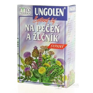 FYTO UNGOLEN Bylinný čaj NA PEČEŇ A ŽLČNÍK SYPANÝ 1x50 g obrázok