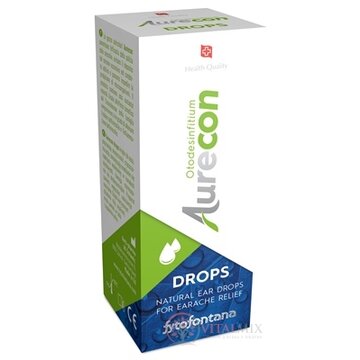Fytofontana Aurecon DROPS ušné kvapky, zmes olejov na hygienu ucha (inov.2020) 1x10 ml obrázok