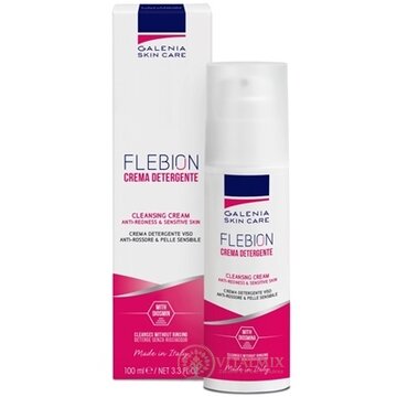 GALENIA FLEBION CREMA DETERGENTE čistiaci krém-gél na pleť so začervenaním 1x100 ml obrázok