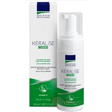 GALENIA KERALISE MOUSE čistiaca pena na tvár, maz a nečistoty 1x150 ml obrázok