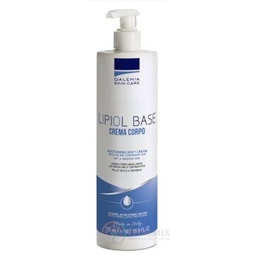 GALENIA LIPIOL BASE CREMA CORPO telový krém s vysokým obsahom lipidov, suchá pokožka 1x500 ml obrázok