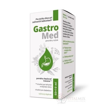 GastroMed perorálny roztok 50+10 (60 ml) obrázok