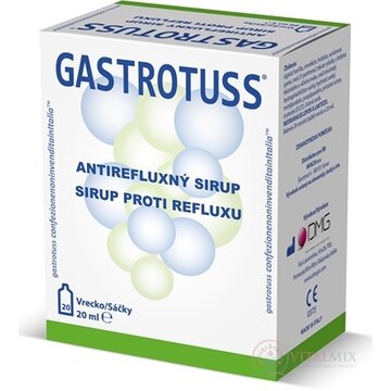 Gastrotuss sirup antirefluxný vo vrecúškach 20x20 ml obrázok