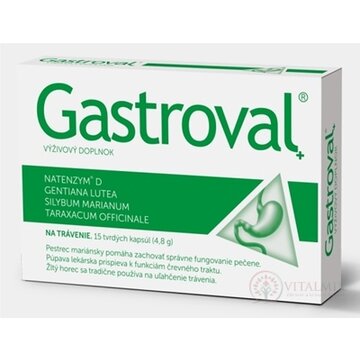 Gastroval + cps 1x15 ks obrázok