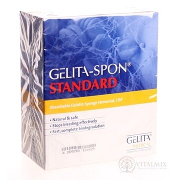 GELITA-SPON DENTAL CUBE GS-310 10x10x10 mm (blister) 1x50 ks obrázok
