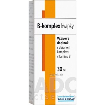 GENERICA B-komplex kvapky 1x30 ml obrázok
