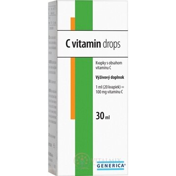 GENERICA C vitamin drops 1x30 ml obrázok