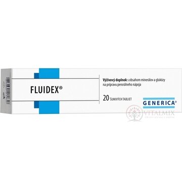 GENERICA FLUIDEX tbl eff 1x20 ks obrázok