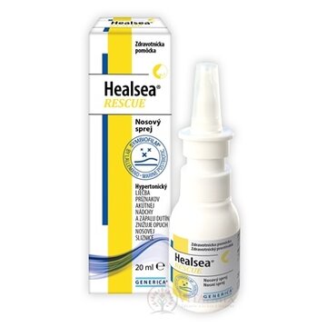GENERICA Healsea RESCUE hypertonický nosový sprej 1x20 ml obrázok