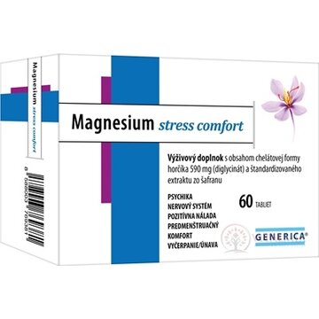GENERICA Magnesium stress comfort tbl 1x60 ks obrázok