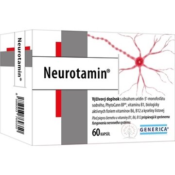 GENERICA Neurotamin cps 1x60 ks obrázok