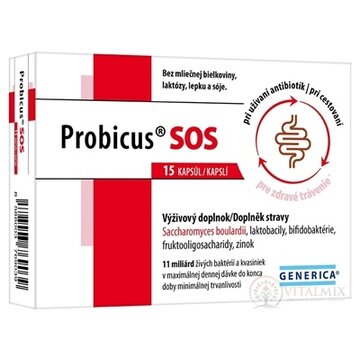 GENERICA Probicus SOS cps 1x15 ks obrázok